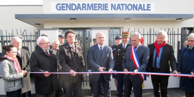 Inauguration de la gendarmerie d'Allaire